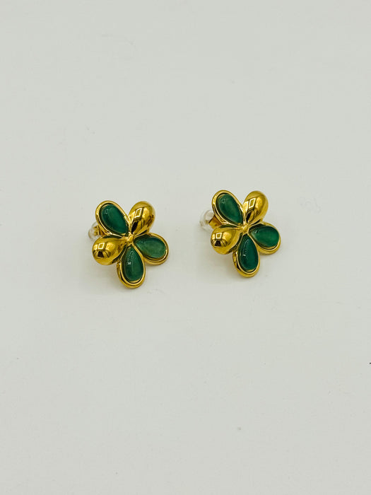 Boucles Diana verte