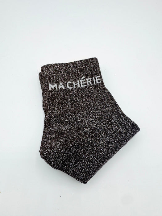 Chaussette à paillettes Ma chérie