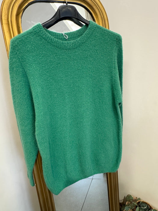 Pull hiver vert